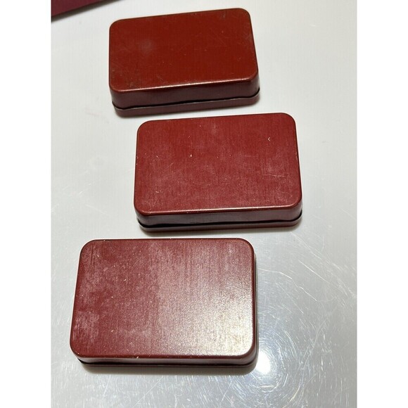 Vtg 1981 Victorian Memories Christmas Holiday Set of 3 Tins Lillian Vernon #4532 - Picture 5 of 9